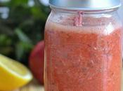 Smoothie Fraise Nectarine -Citron -Menthe