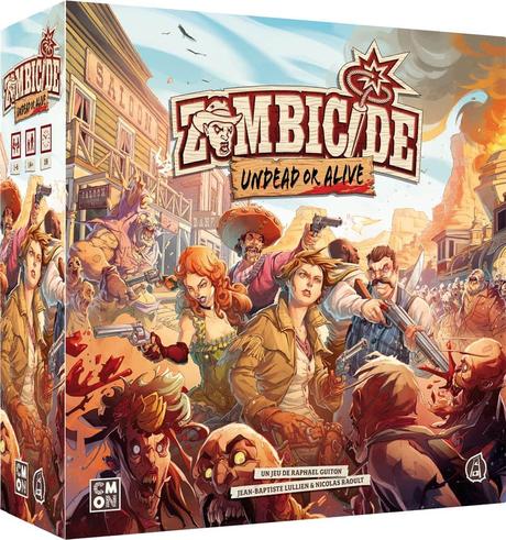 Test et avis de Zombicide Undead or Alive 45 Zombicide Undead or Alive jeu